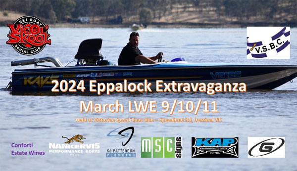 2024 Eppalock Extravaganza poster 2024 Eppalock Extravaganza poster